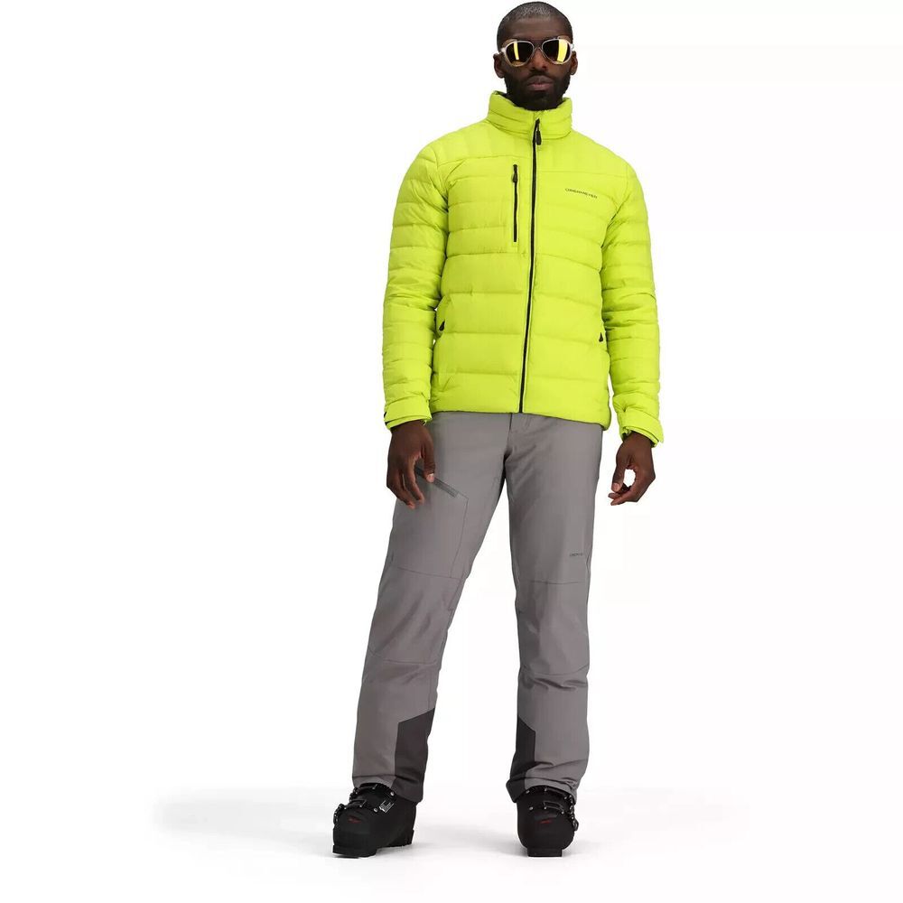 Obermeyer Puffer Men 2XL Green Klaus Down Jacket Spark‎ 800